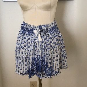 Poupette St Barth size 1(s) silk mini skirt/top